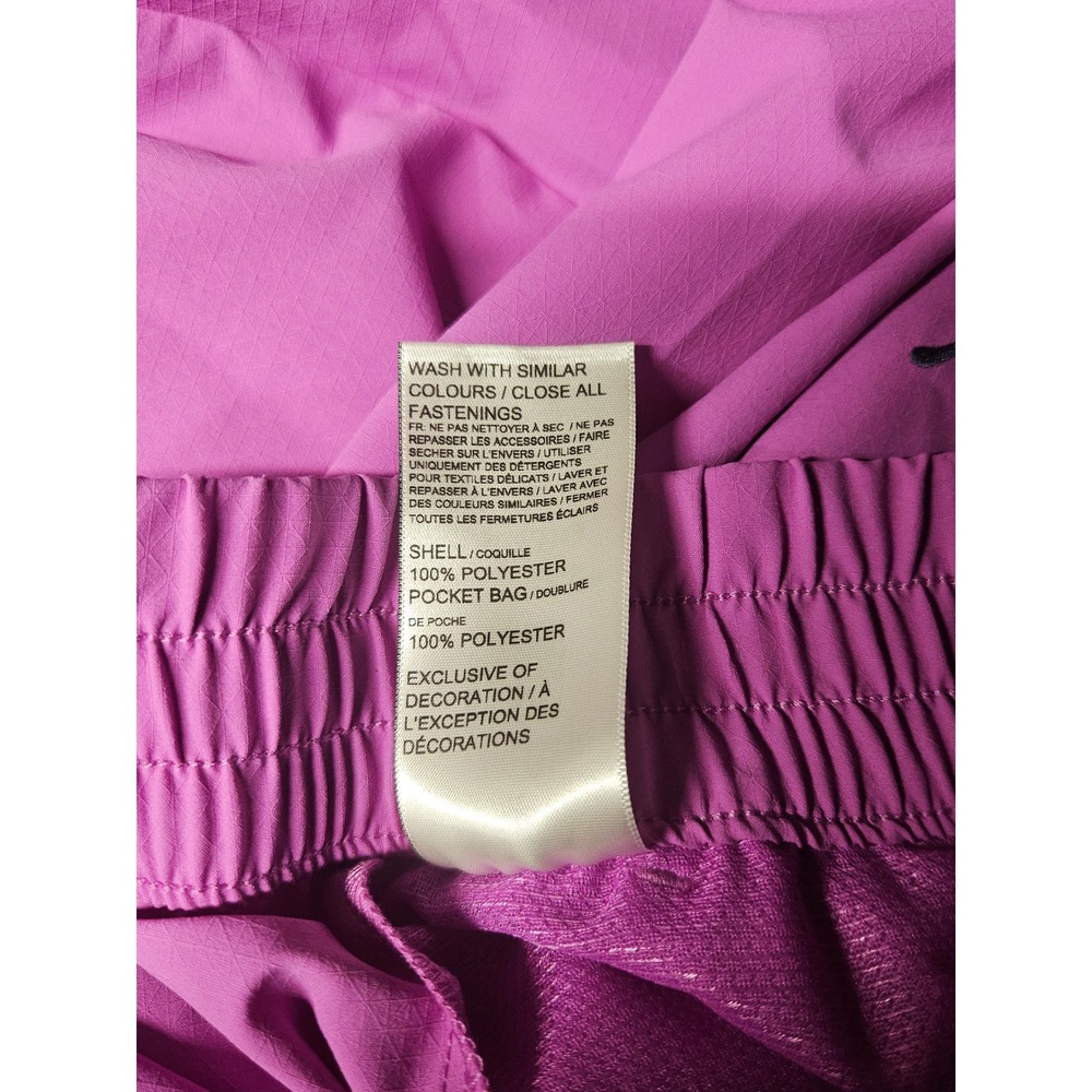 Puma ESS Ripstop Straight Pants Wild Berry Pink Snap Button Hem Womens Small NEW - Picture 10 of 13